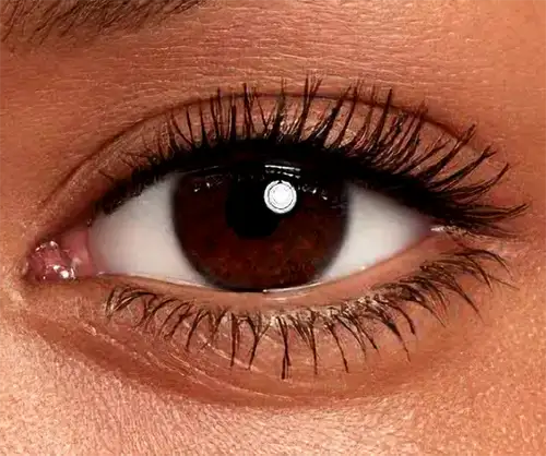 Lash lift and tint before and after at ANNAZUR
