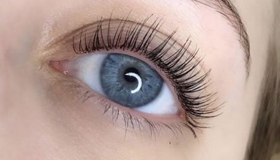 Lash lift and tint at ANNAZUR Organic Beauty Spa