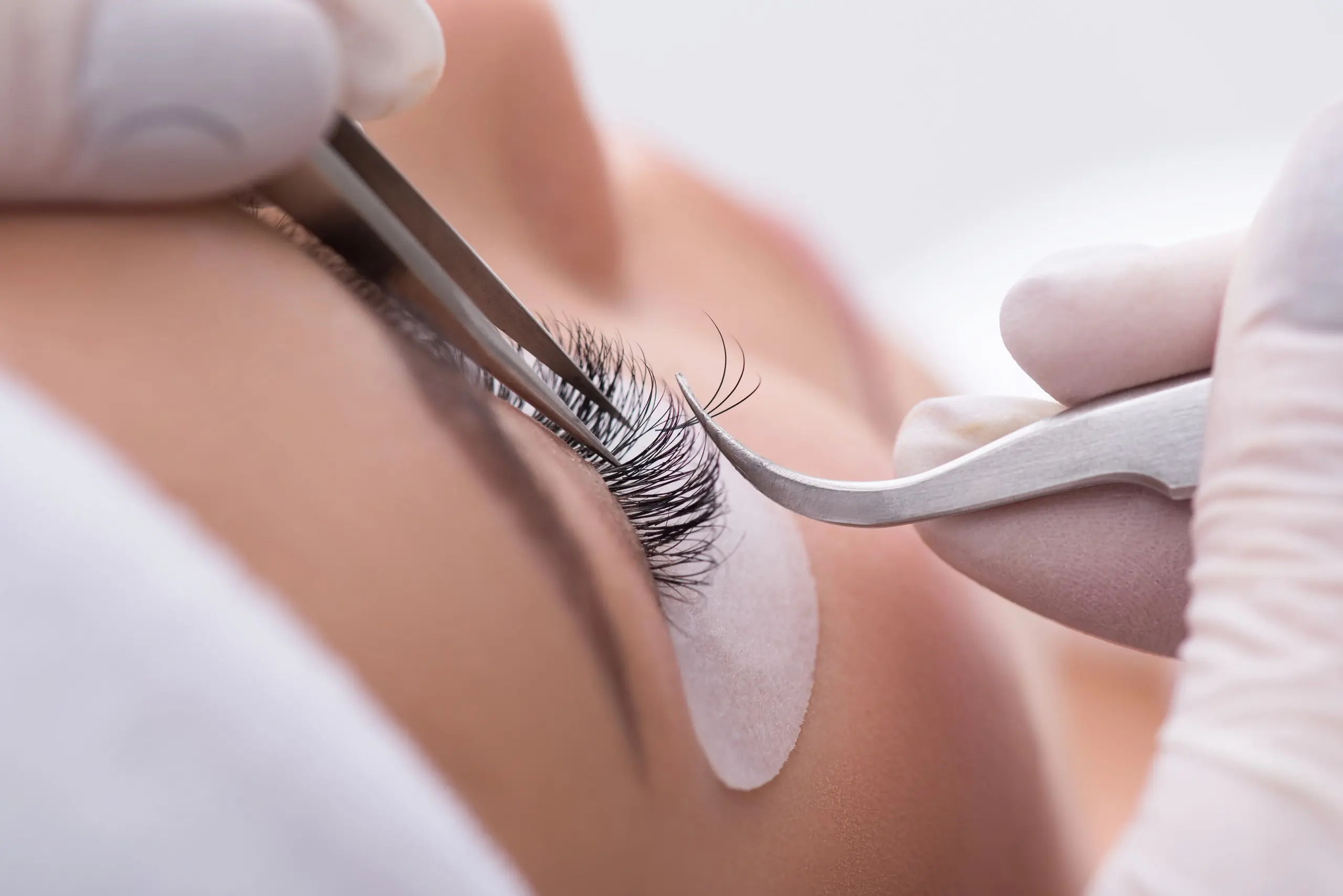 Lash extensions at ANNAZUR Organic Beauty Spa, Jacksonville
