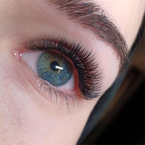 Lash extensions result at ANNAZUR
