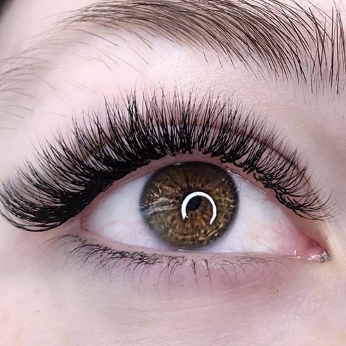 Lash extensions result at ANNAZUR