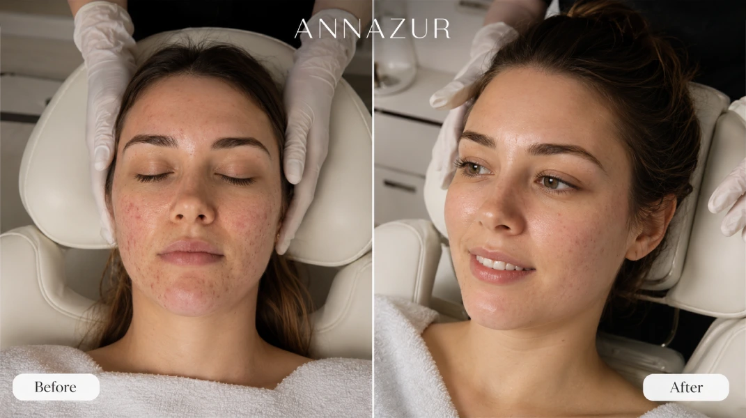 Before and after read our reviews at ANNAZUR Organic Beauty Spa, Jacksonville FL — photo 2