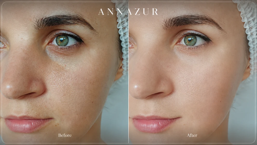 Before and after read our reviews at ANNAZUR Organic Beauty Spa, Jacksonville FL — photo 4