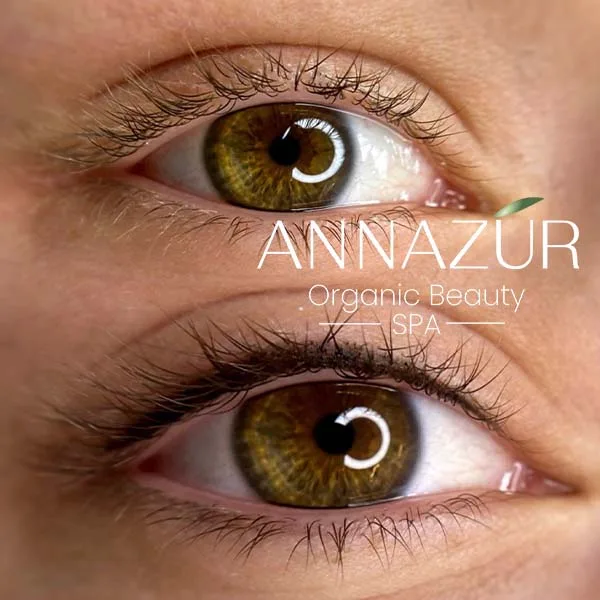 Before and after permanent eyeliner at ANNAZUR Organic Beauty Spa, Jacksonville FL — photo 4