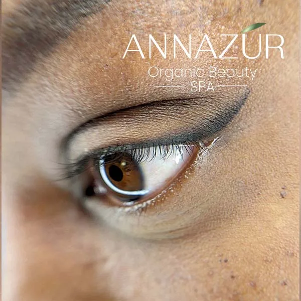 Before and after permanent eyeliner at ANNAZUR Organic Beauty Spa, Jacksonville FL — photo 5