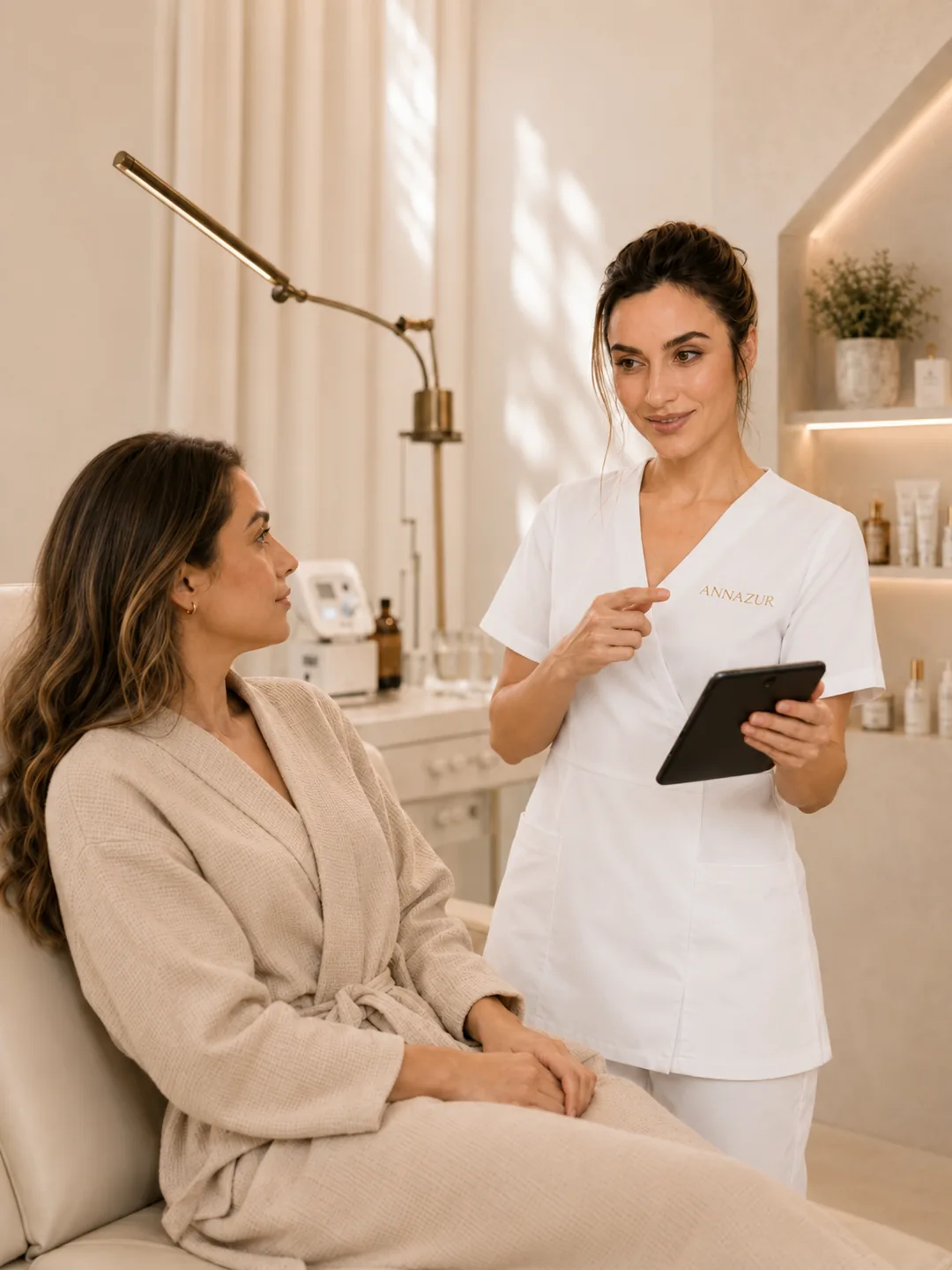 Consultation first.
Treatment second.
