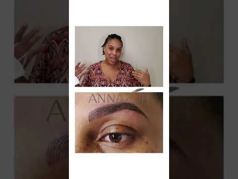 Video review from an ANNAZUR client — Eyebrow microblading in Jacksonville, Jacksonville FL