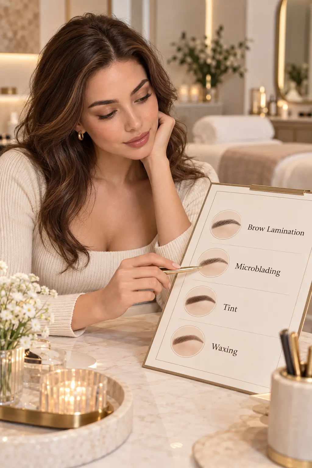 Brow Lamination vs Microblading, Tint and Waxing