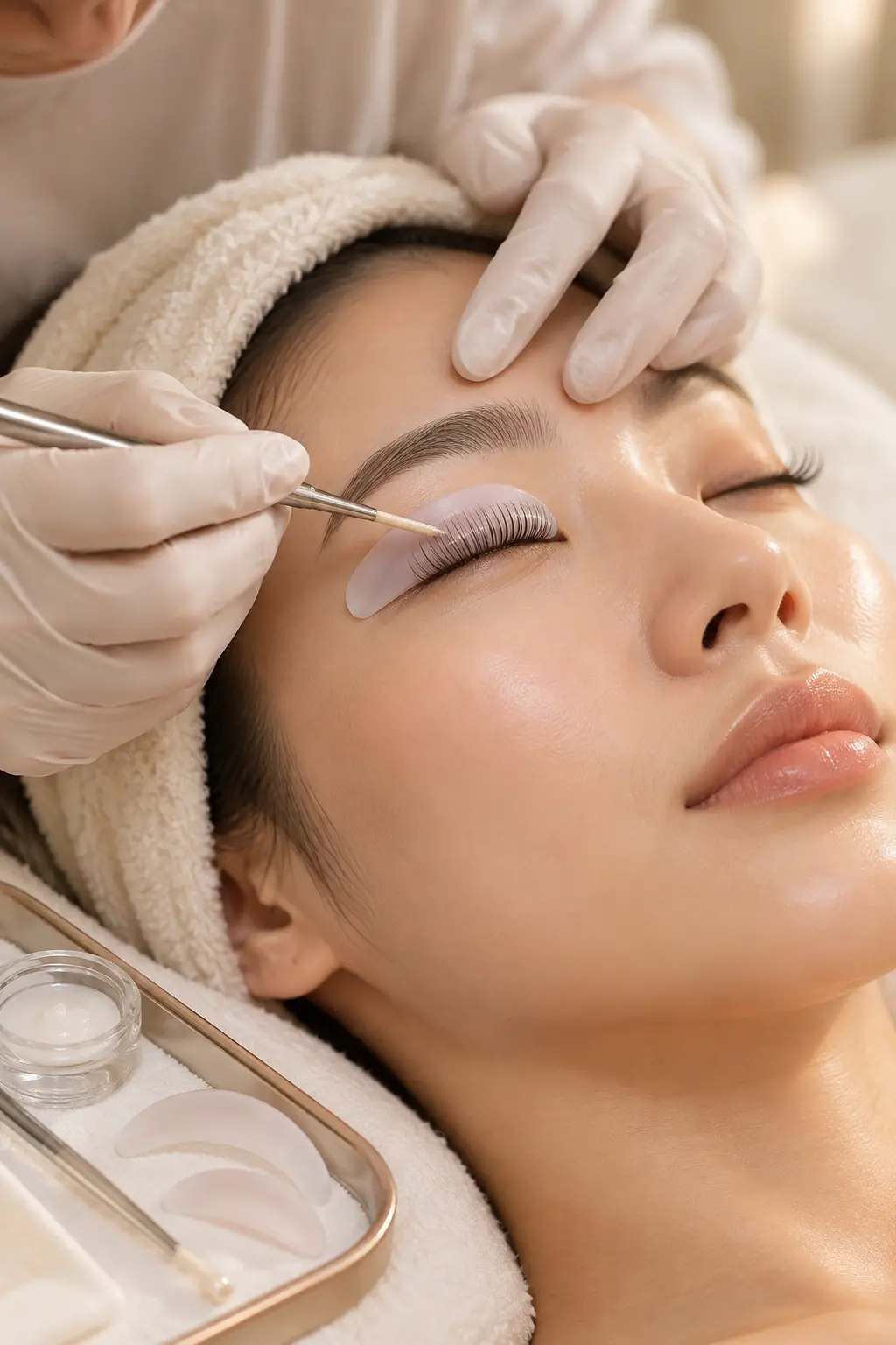 What People Mean by a Korean Lash Lift