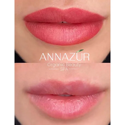 Lip Blushing result at ANNAZUR Organic Beauty Spa, Jacksonville FL — photo 10