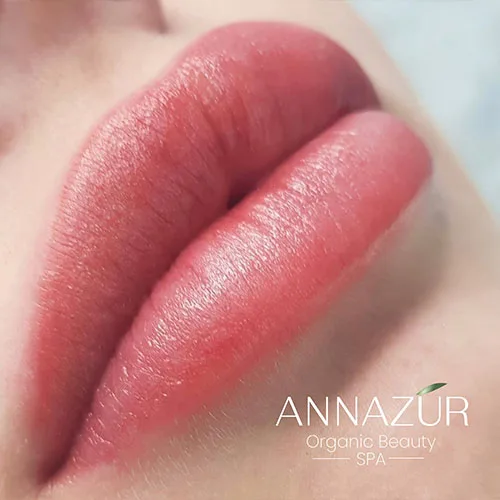 Lip Blushing result at ANNAZUR Organic Beauty Spa, Jacksonville FL — photo 12