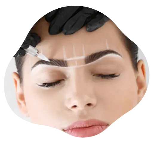 Microblading training at ANNAZUR Academy