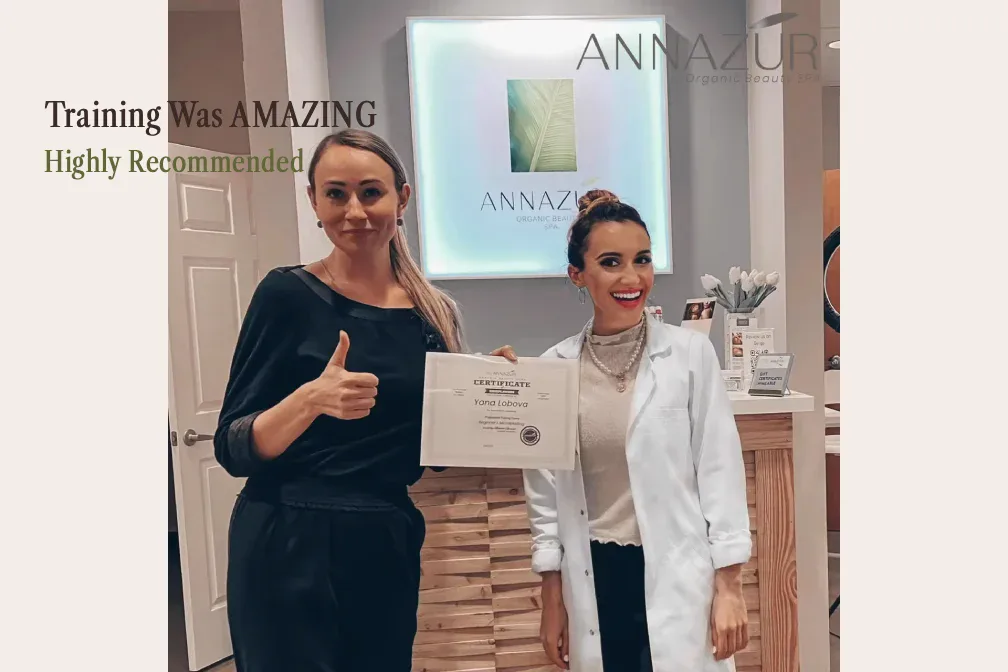 Video review from an ANNAZUR Academy student