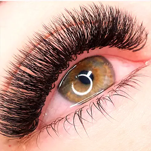 Before and after eyelash extensions at ANNAZUR Organic Beauty Spa, Jacksonville FL — photo 10