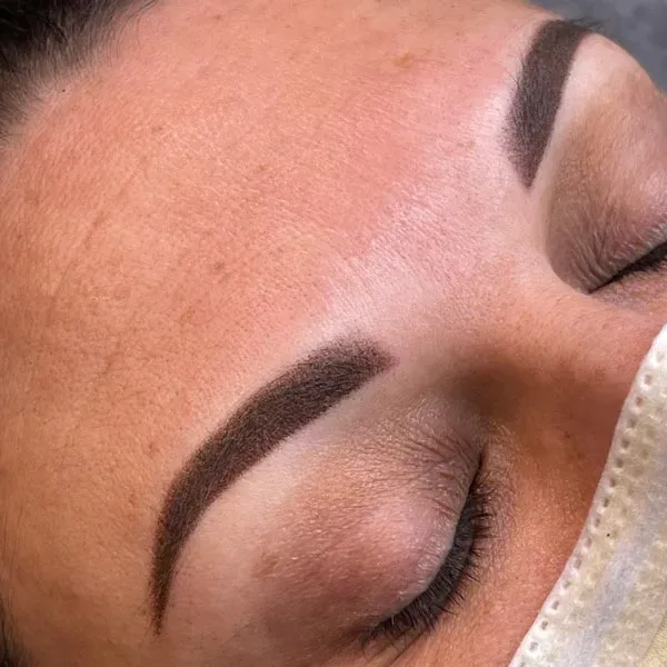 Microblading Powder Brows result at ANNAZUR Organic Beauty Spa, Jacksonville FL — photo 6