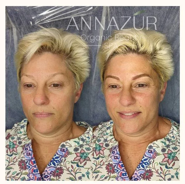 Microblading Powder Brows result at ANNAZUR Organic Beauty Spa, Jacksonville FL — photo 4