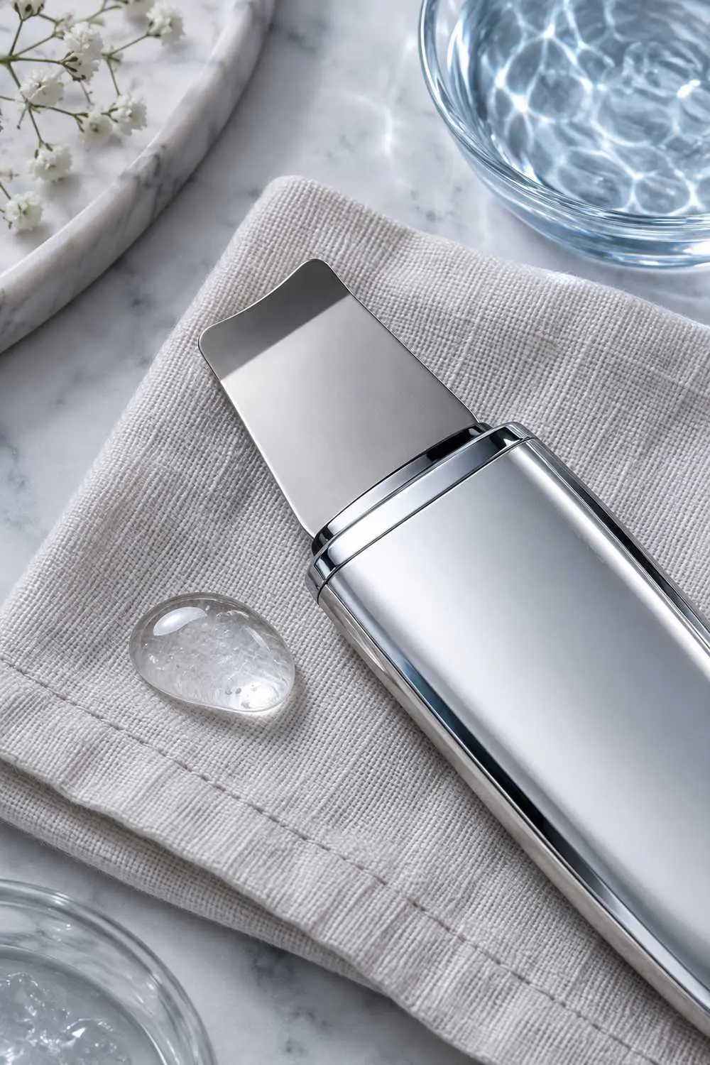 Ultrasonic Facial for Acne