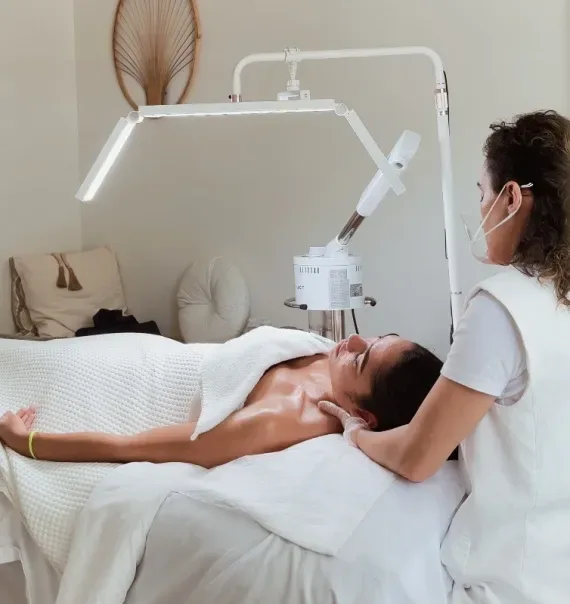 VIP facial treatment at ANNAZUR Organic Beauty Spa