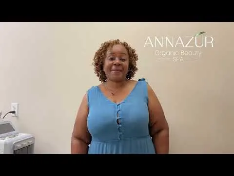 Client shares her powder eyebrow experience at ANNAZUR
